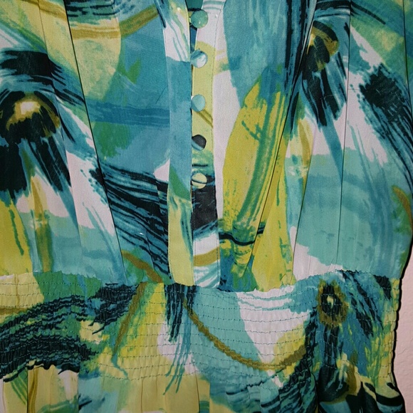 Worthington Sheer Top Blouse with liner - Picture 2 of 4